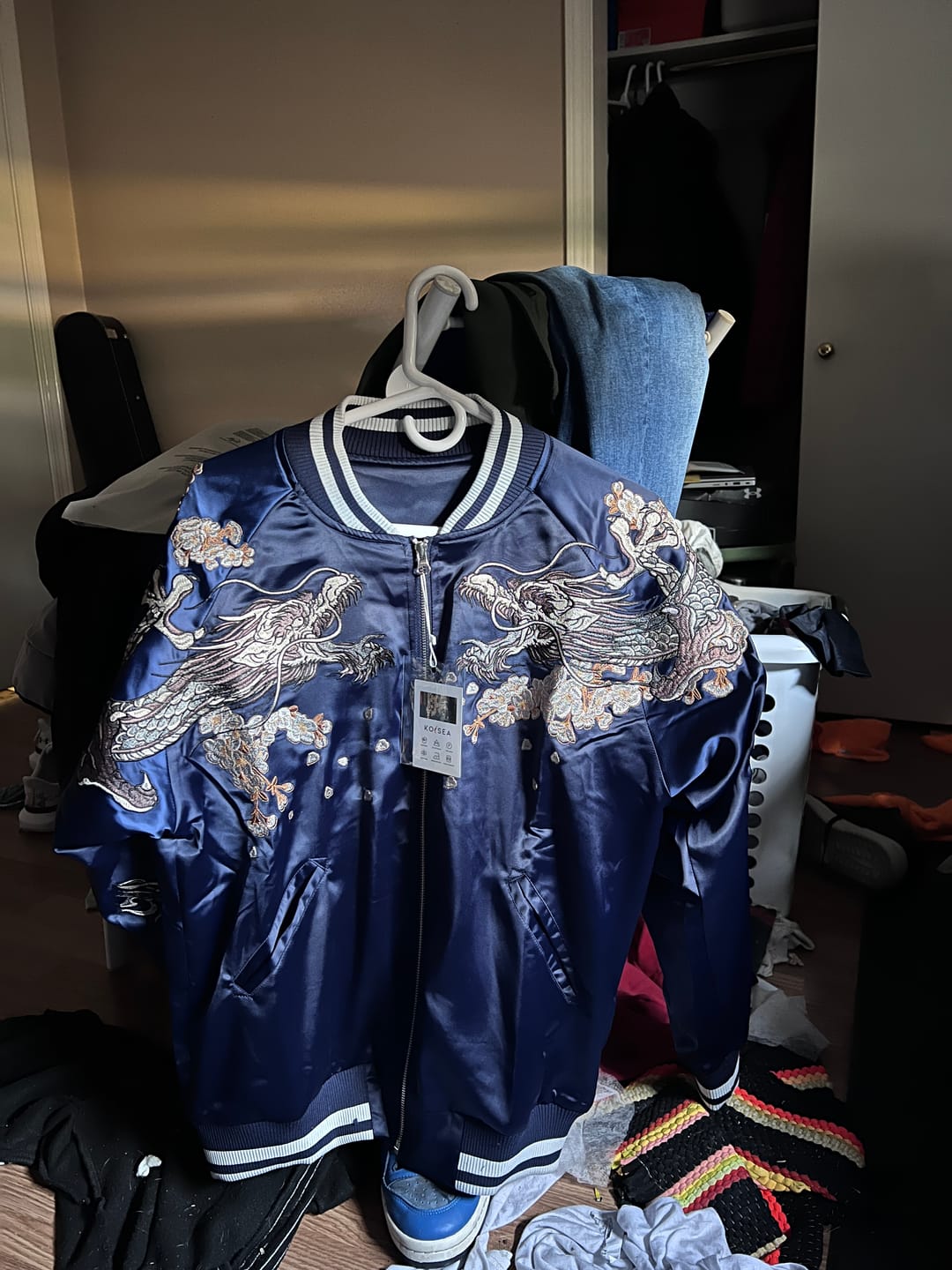 Customer photo review of Four Legendary Creatures Sukajan Souvenir Jacket