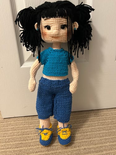 Customer photo review of YarnArt Jeans