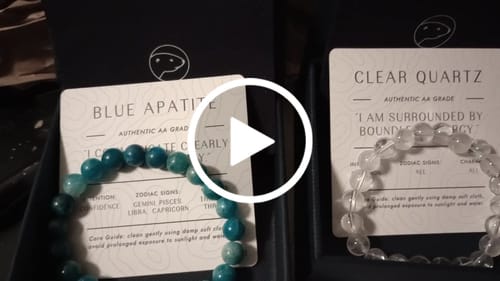 Customer video review of Manifestation Bracelet Pack