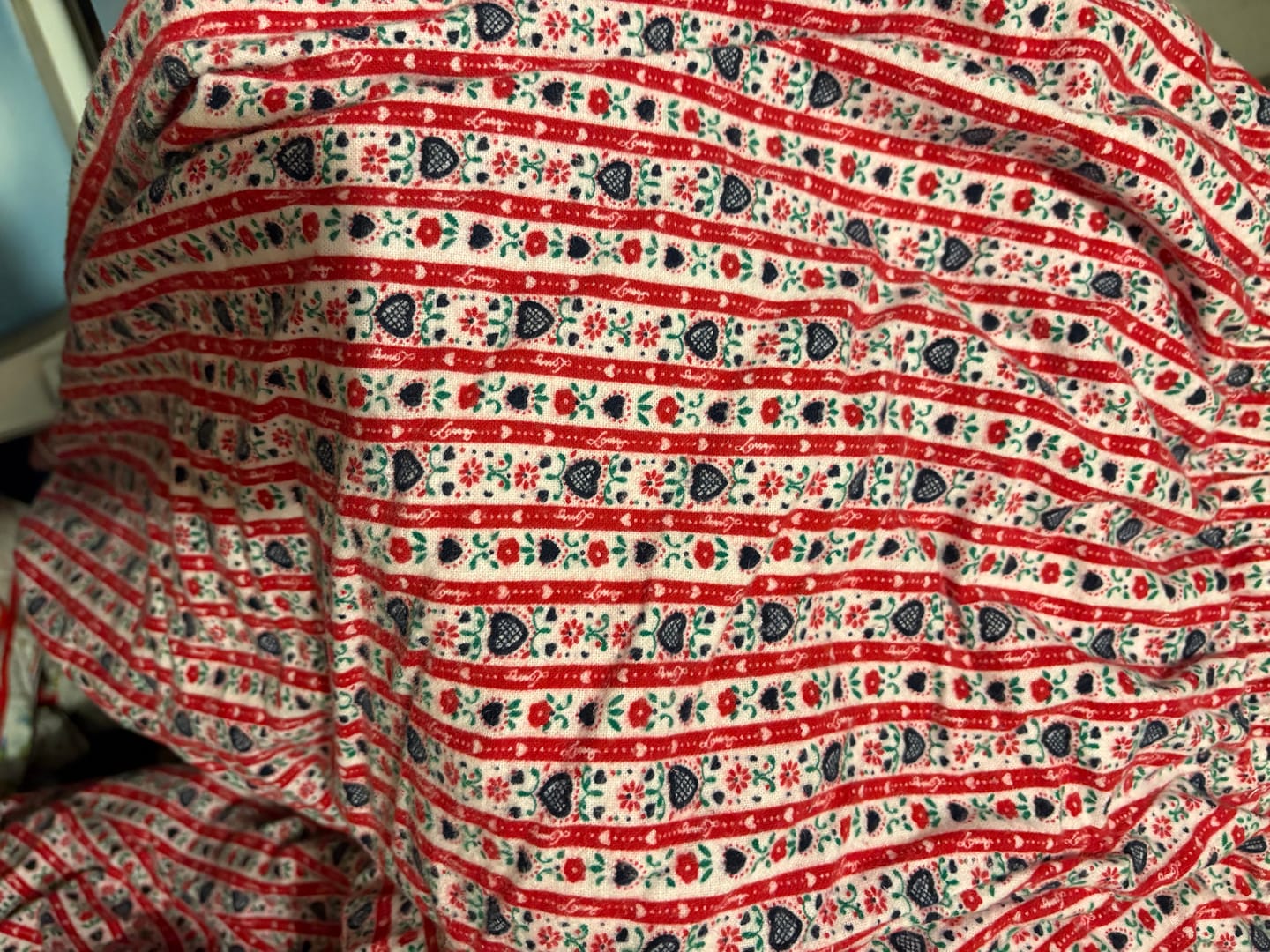 Customer photo review of Red Tyrolean Women's Flannel Pajama