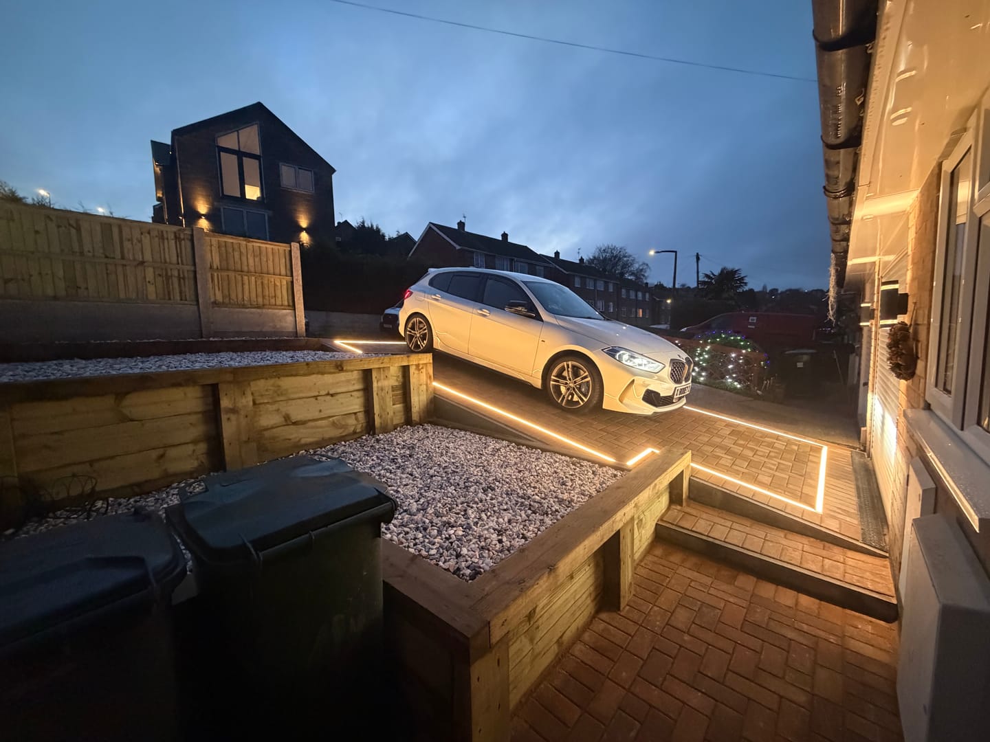 Customer photo review of 2 Metres IP65 Flanged / Wings Walk Over Recessed IP65 Profile W30 x D20 Inc End Caps & Frosted Diffuser