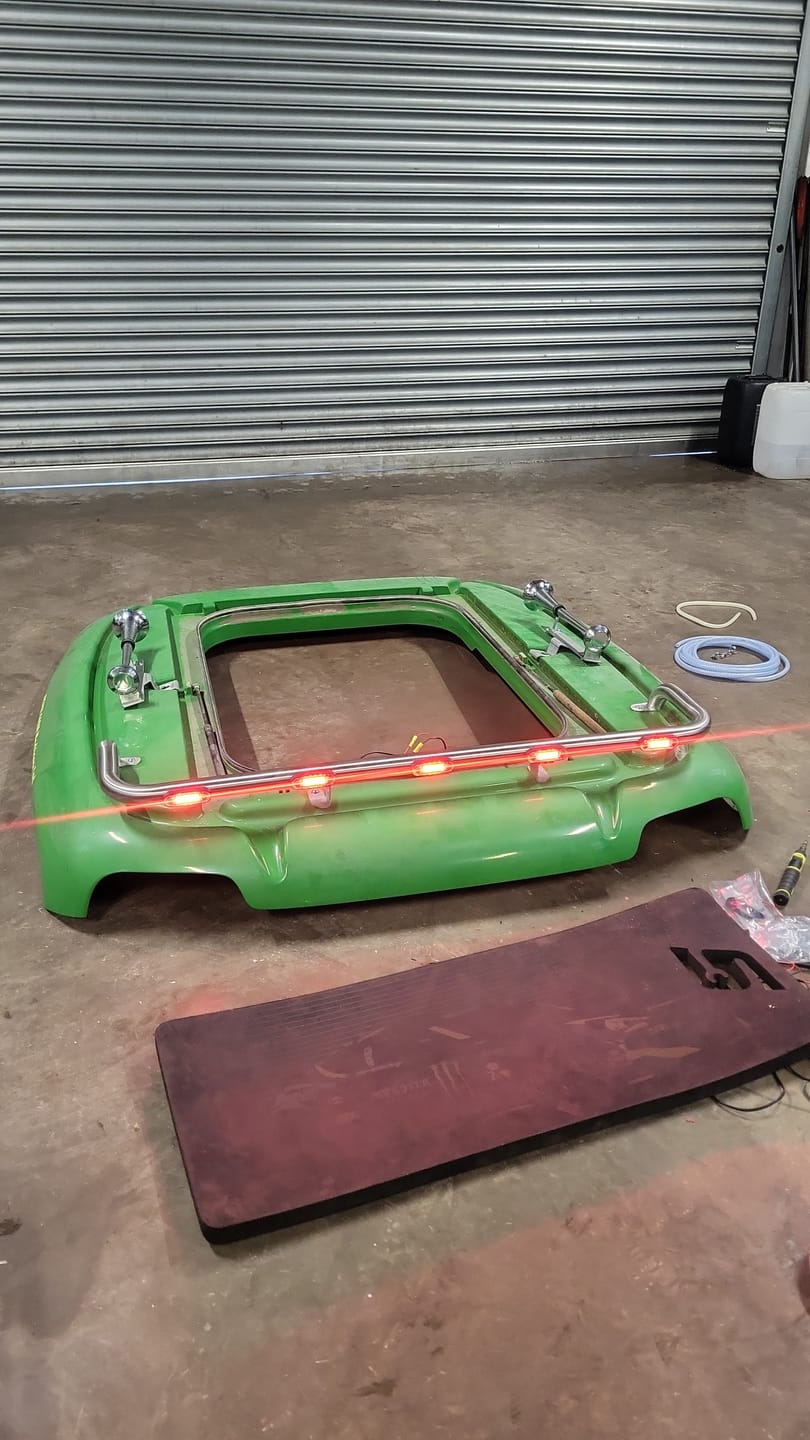 Customer photo review of Premium LED Marker Light for Truck Bars & Bull Bars