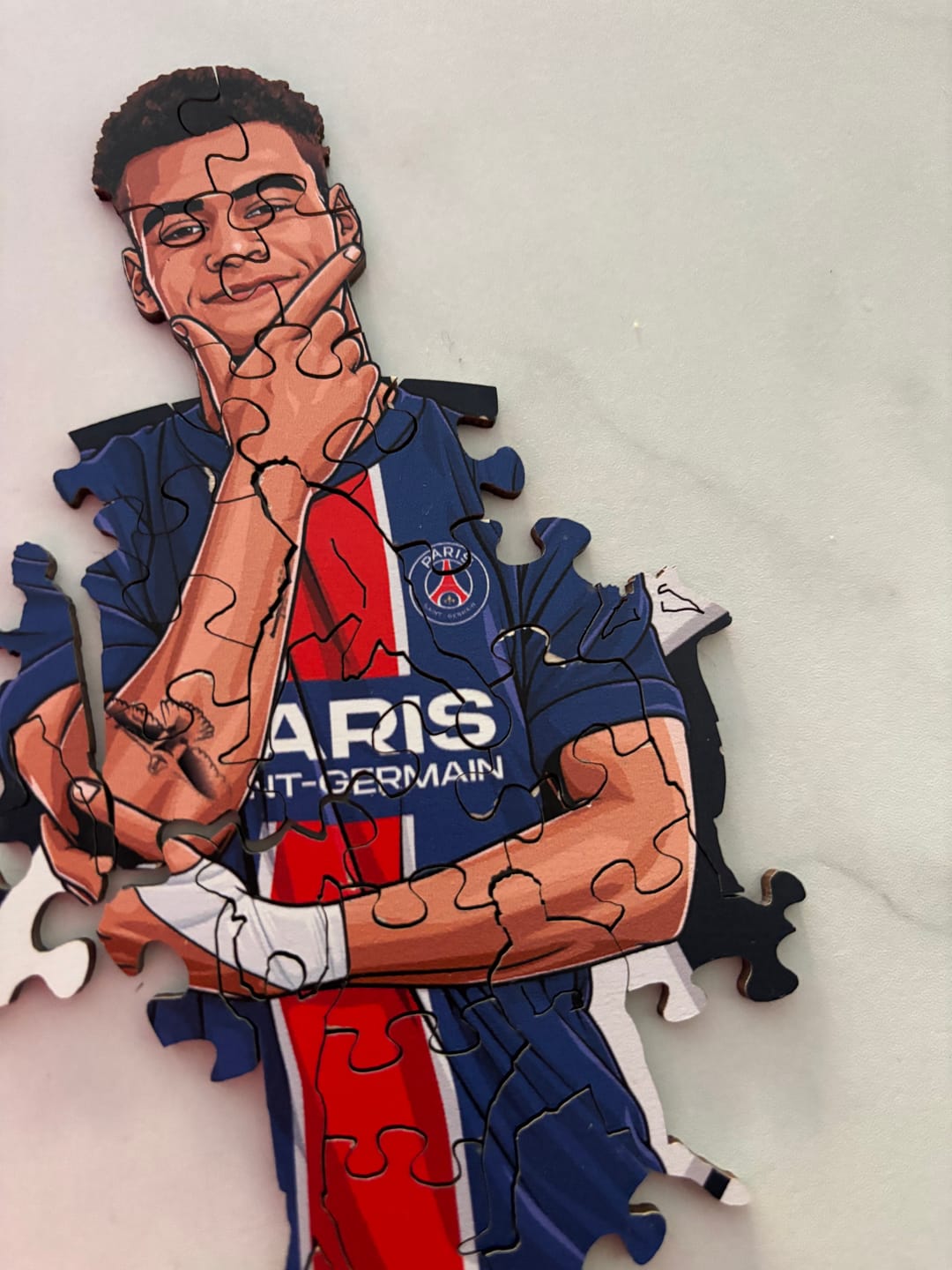 Customer photo review of Désiré Doué - Puzzle en Bois