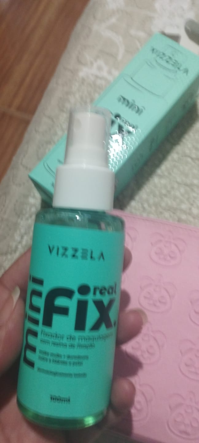 Customer photo review of Mini Fixador De Maquiagem Real Fix