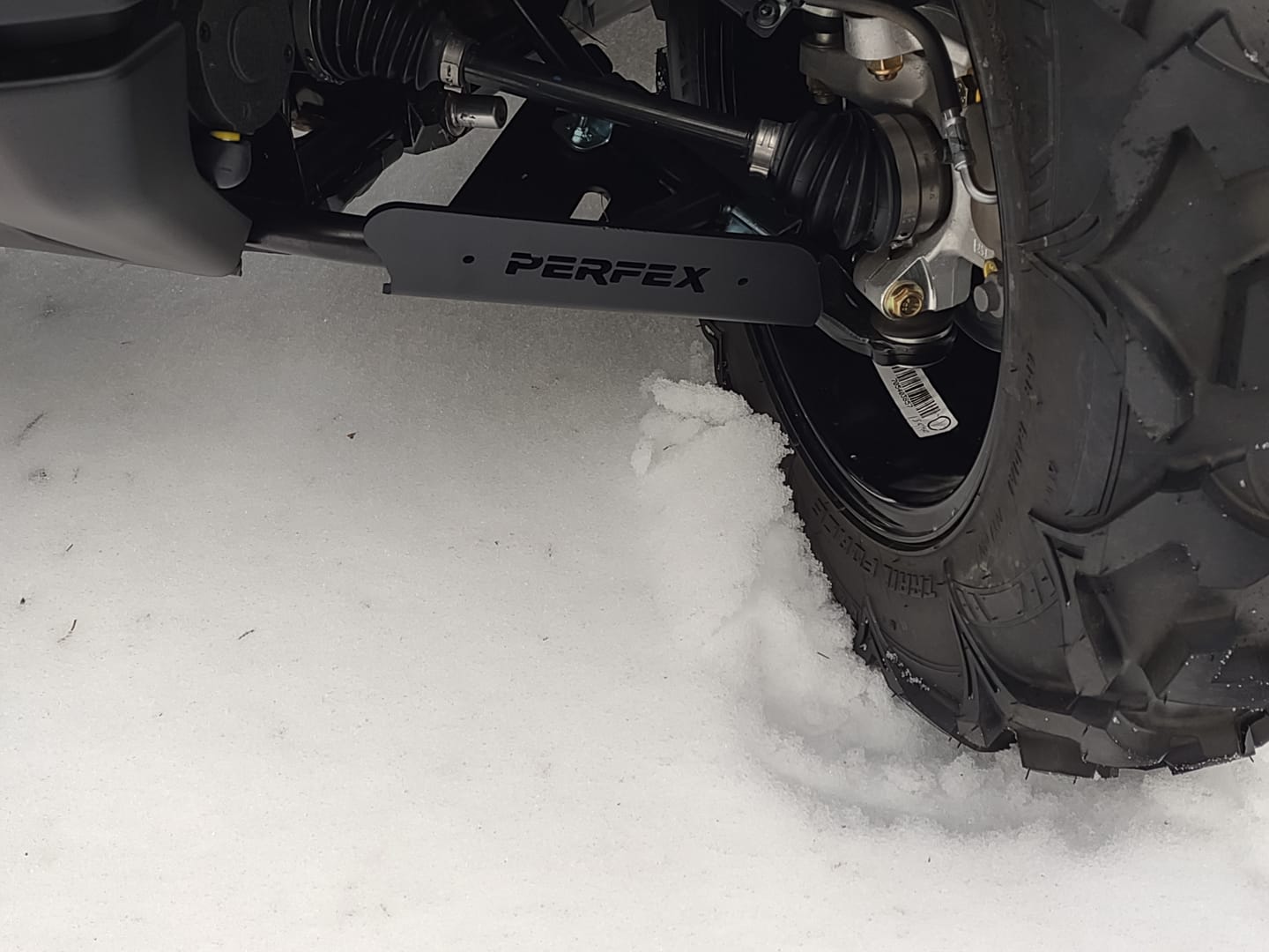 Customer photo review of A-arm & CV Boot Guard Kit — Can-Am Outlander 500/700/PRO & MAX (2023+)