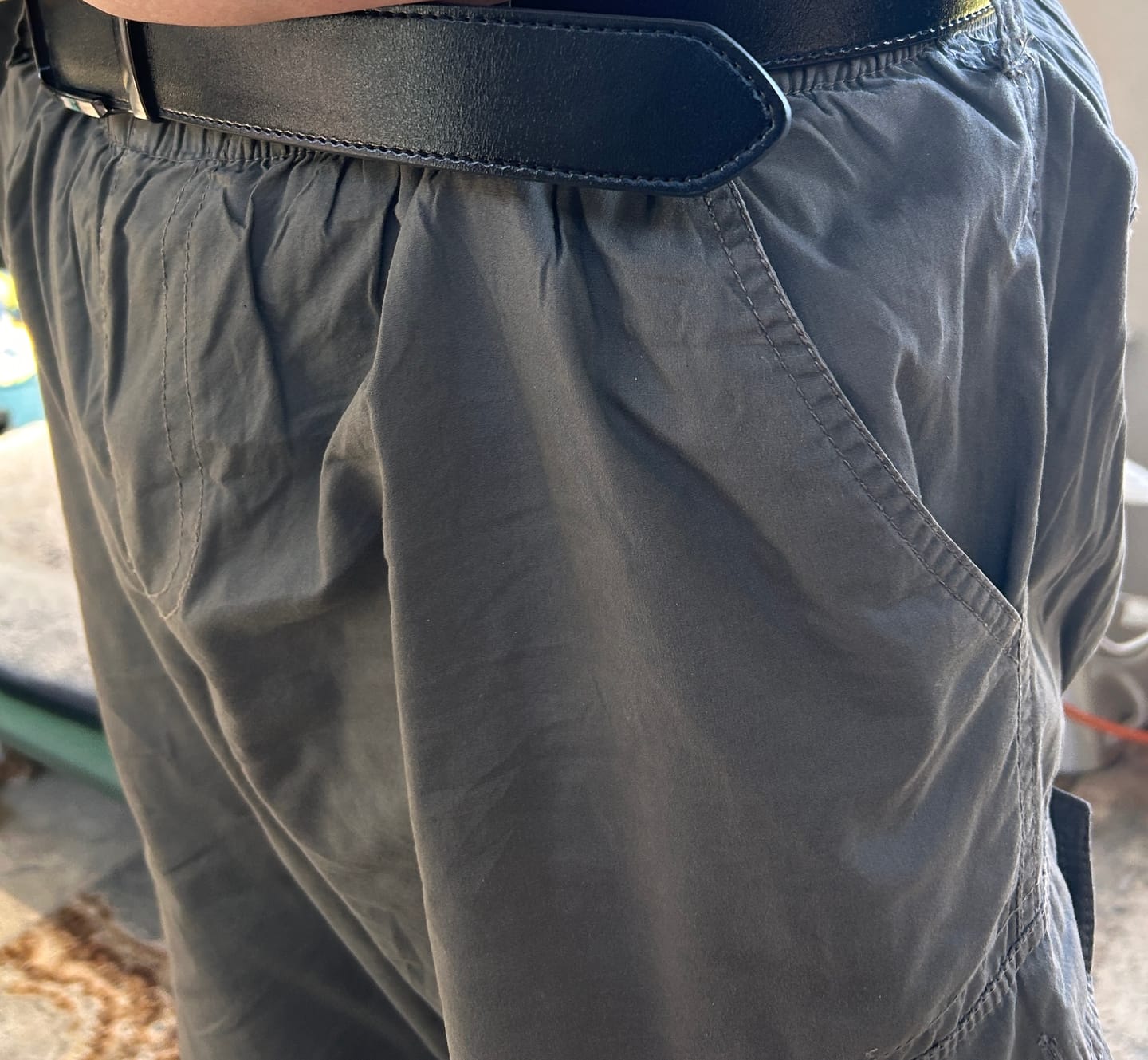 Customer photo review of Black | Genuine Leather Belt