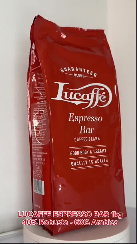 Customer photo review of Lucaffe Espresso Bar 1 kg Grano Entero