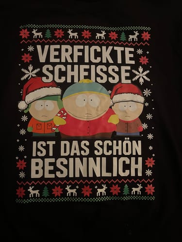 Kundenbewertung mit Foto zu SCHÖN BESINNLICH SWEATSHIRT
