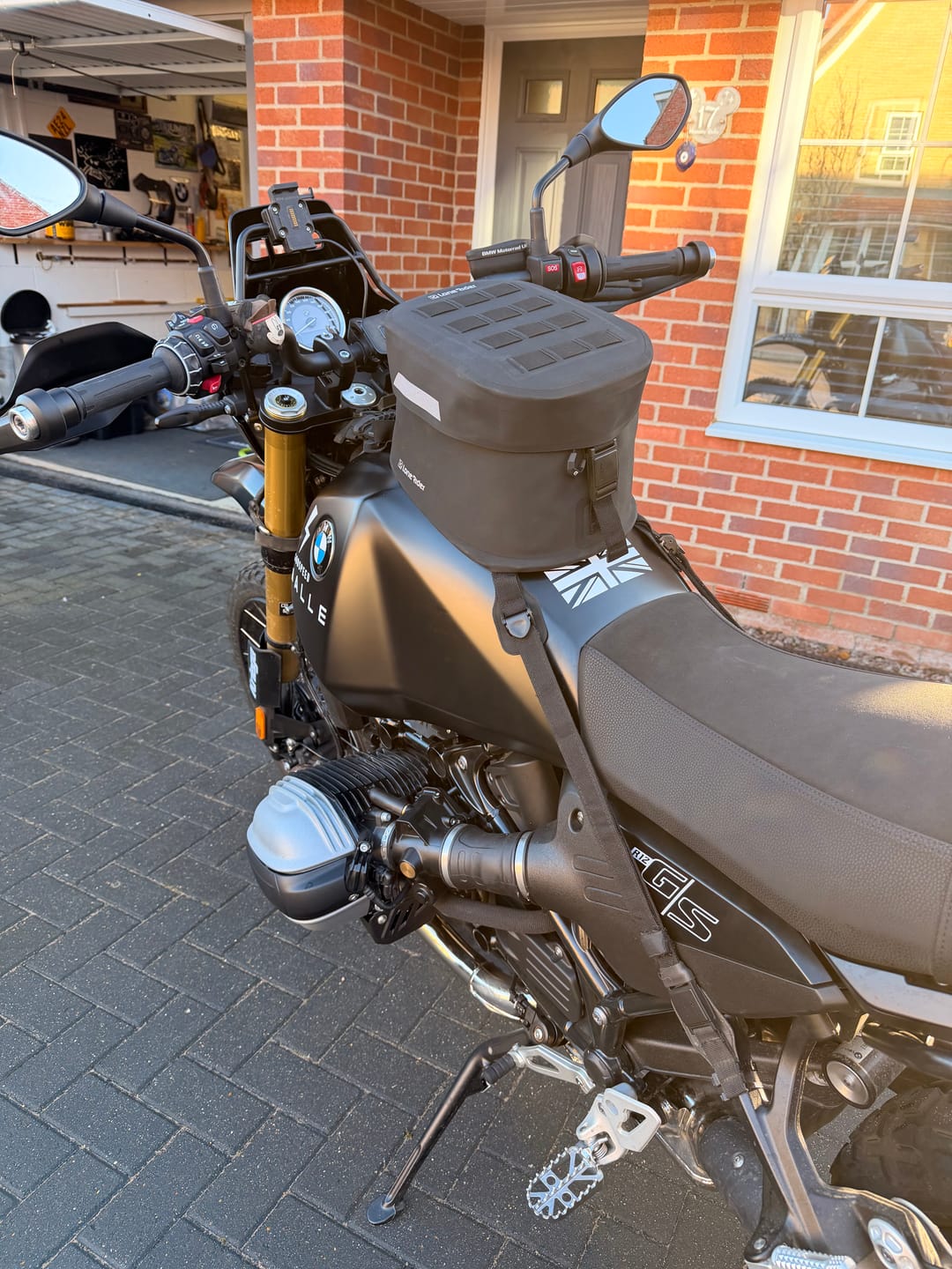 Customer photo review of Ranger Tank Bag