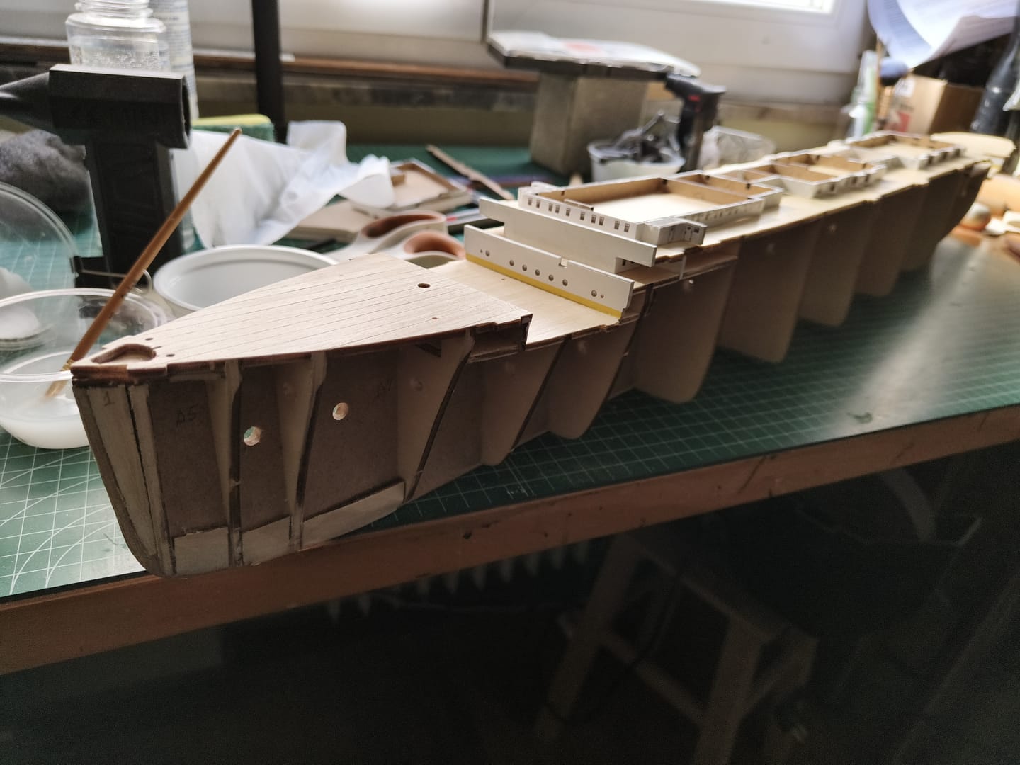 Customer photo review of Maqueta Barco Titanic