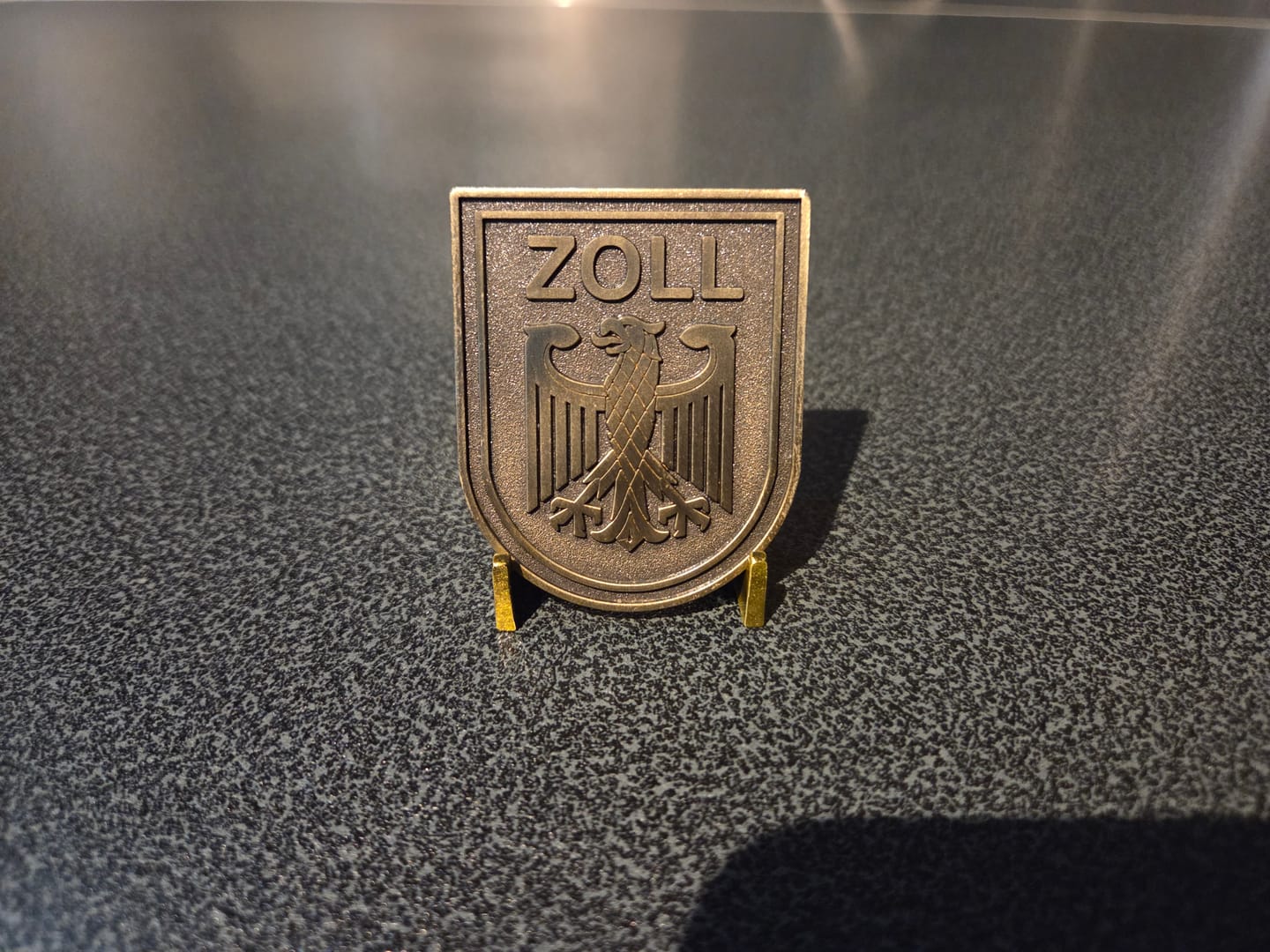 Customer photo review of Zoll Deutschland Wappen Coin