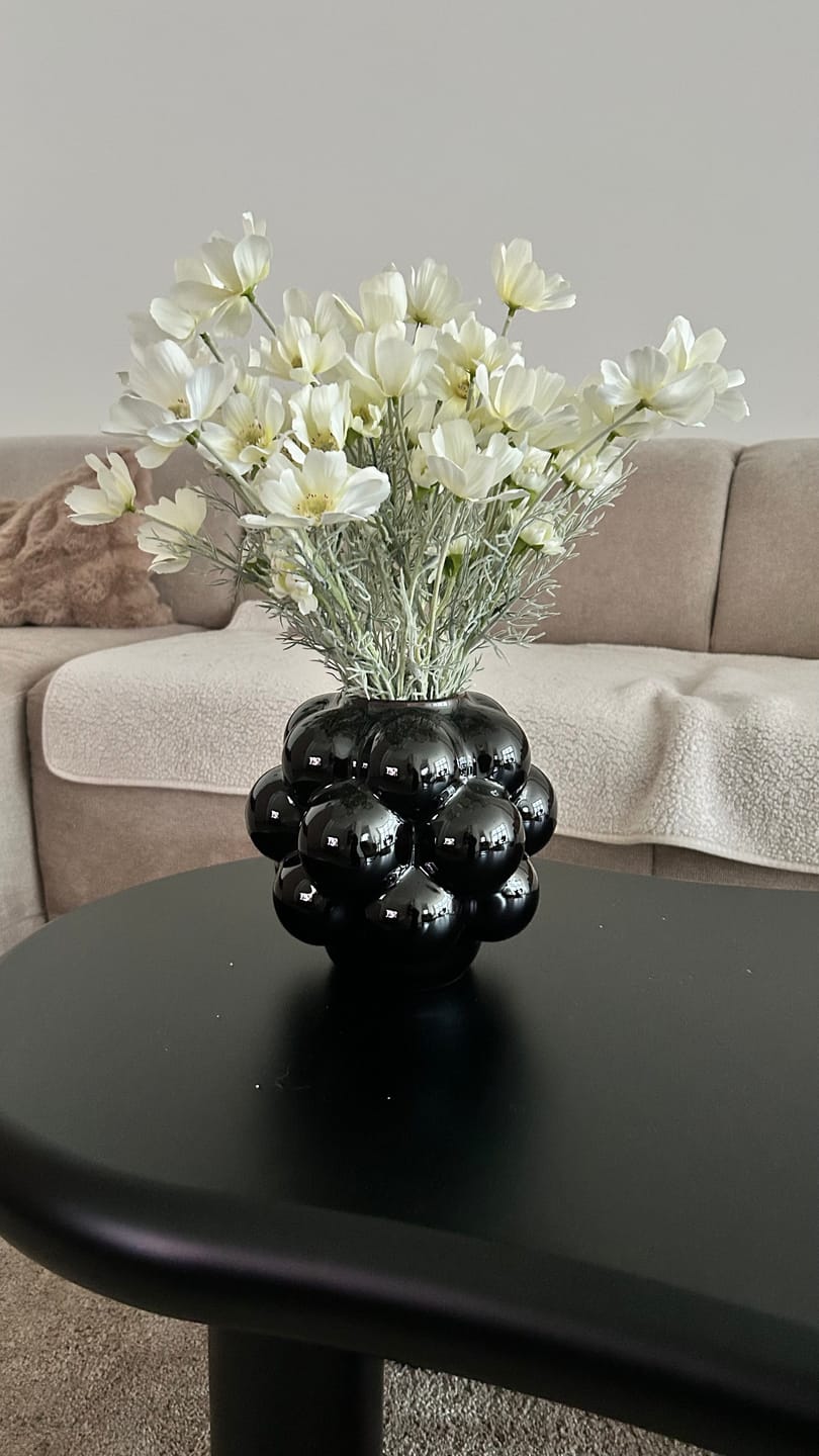 Customer photo review of Zijden Madeliefjes (10 stengels) - Wit