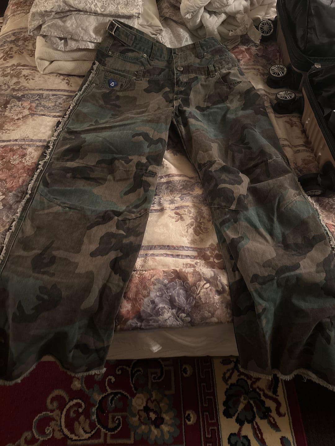 Customer photo review of Aelfric Eden Baggy Barrel Camo Pants