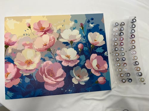 Customer photo review of Beautiful Watercolor Floral