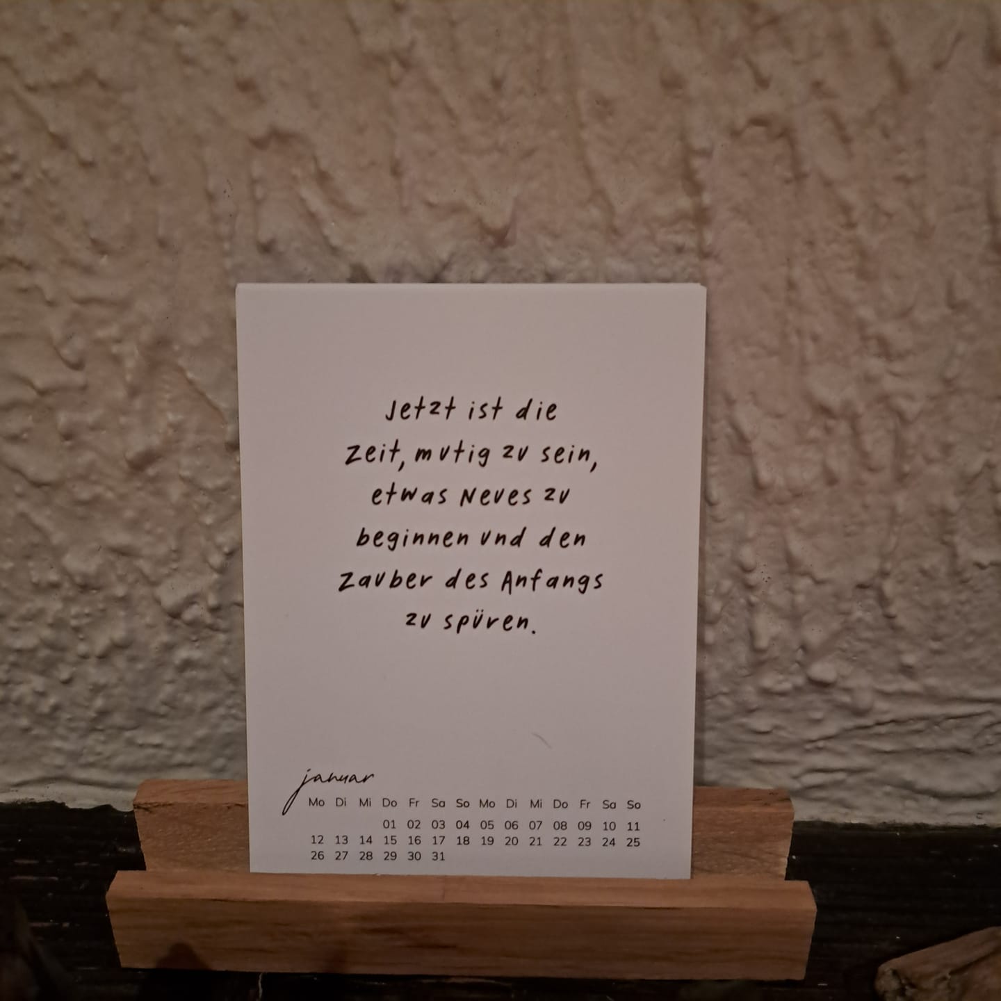Customer photo review of Kalenderkarten für 2026
