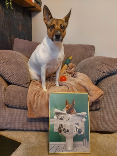 Customer photo review of Important meeting - Personalised Poster