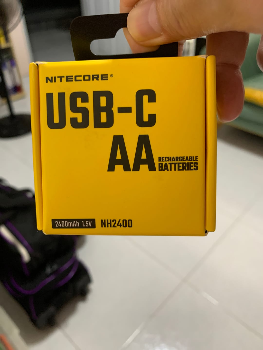 Customer photo review of NH2400 4PC (AA - 2400mAh - 1.5V)