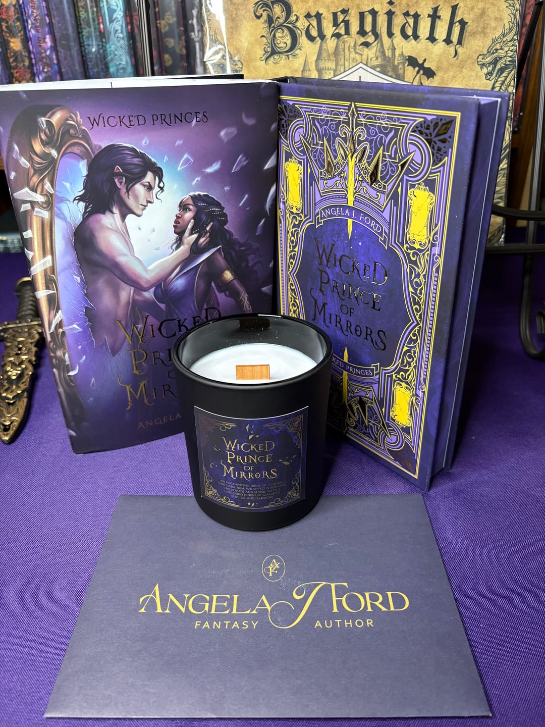 Customer photo review of Wicked Prince of Mirrors: A Villain Gets the Girl Standalone Romantasy