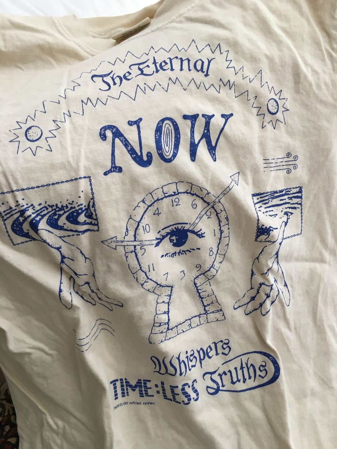 Customer photo review of The Eternal Now Tee
