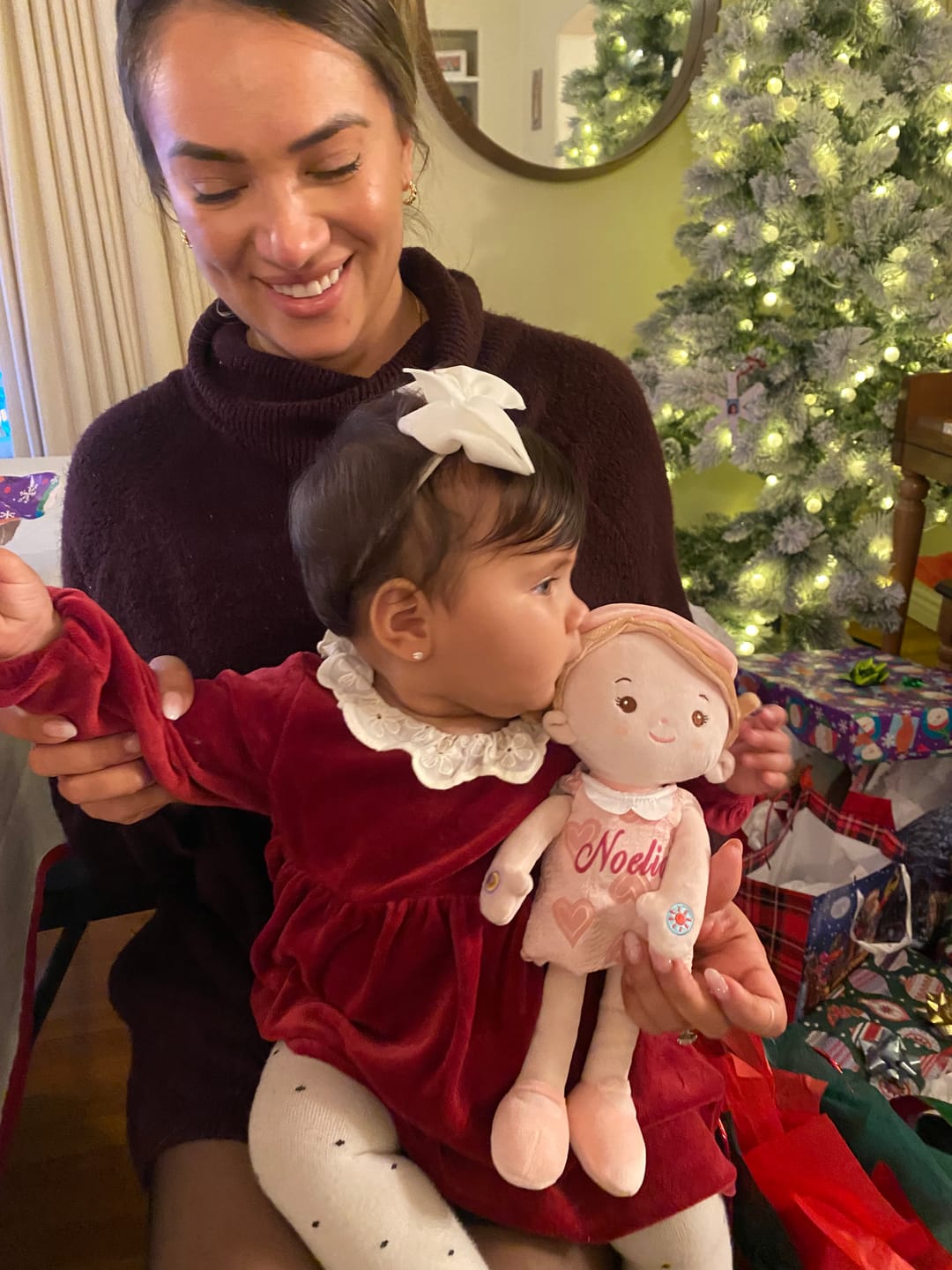 Customer photo review of Personalized Day & Night Layla - Talking Doll
