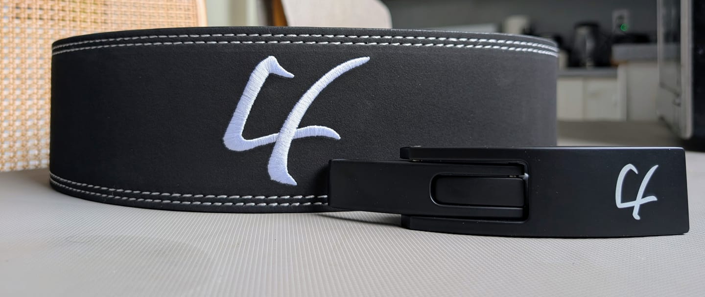 Customer photo review of 10MM Lever Belt - Black