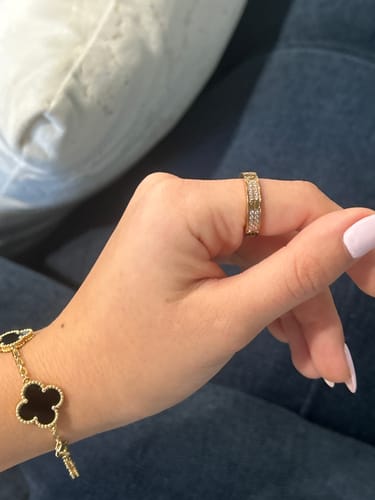 Customer photo review of CARTI LOVE RING