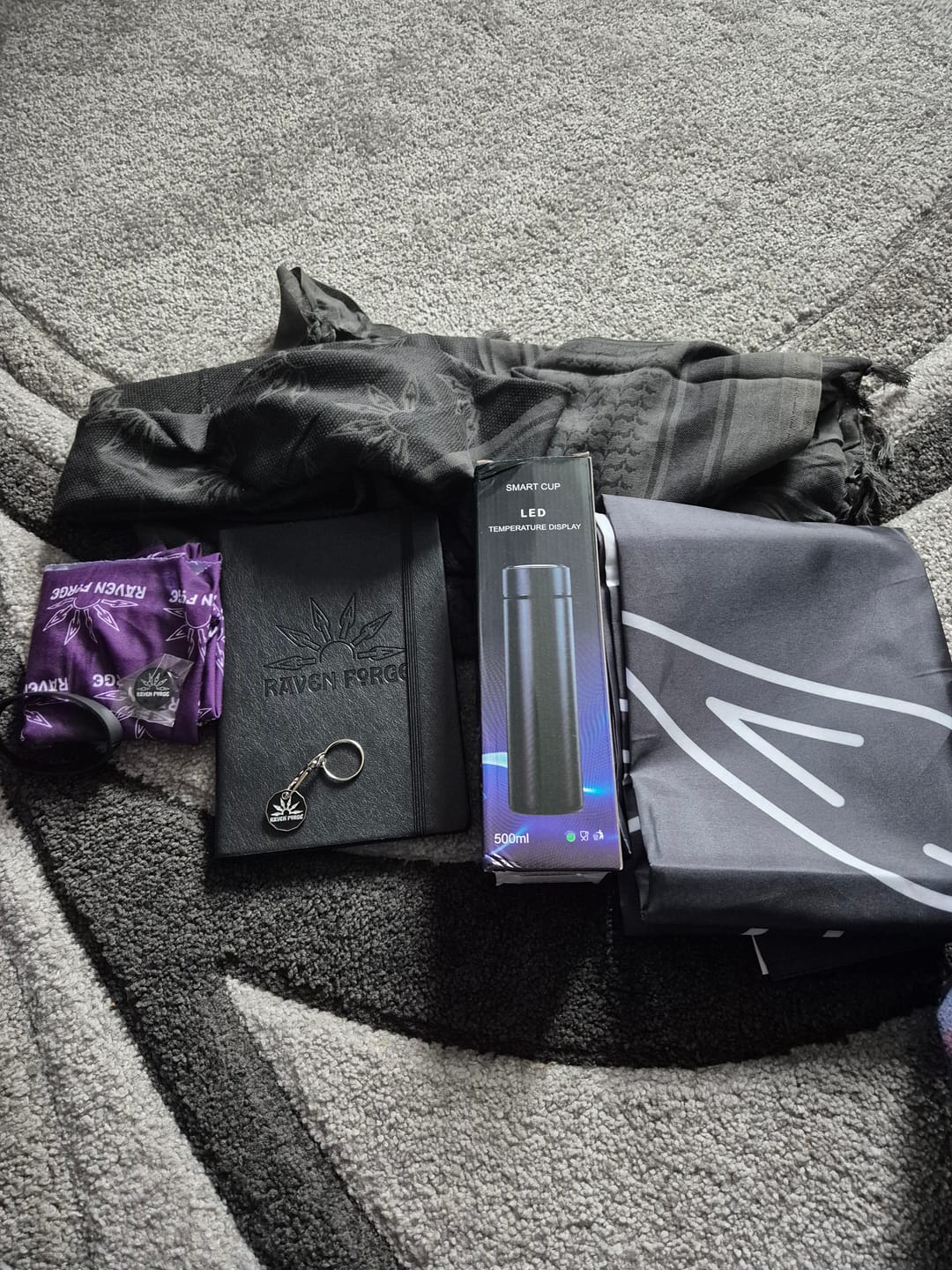 Customer photo review of Raven Forge Merch Bag