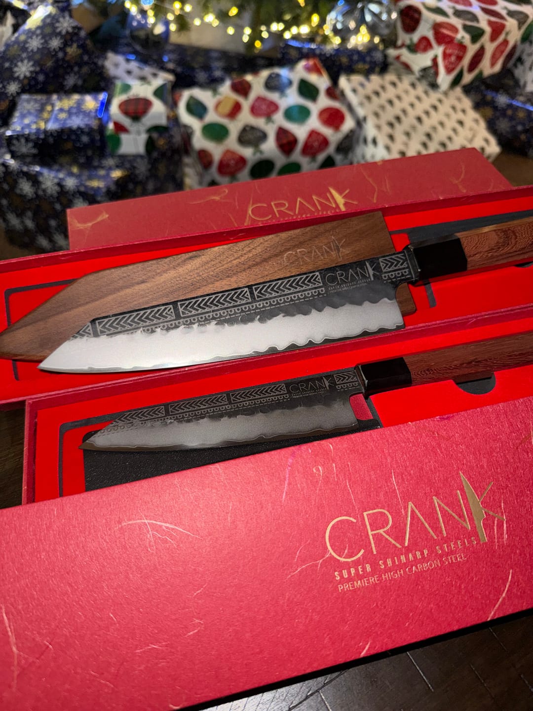 Customer photo review of Pripåra Japanese Knife Holiday Bundle