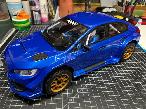 Customer photo review of Rlaarlo 1/10 Scale RTR 4WD Carbon Fiber Brushless RC Rally Car | XTS-S10