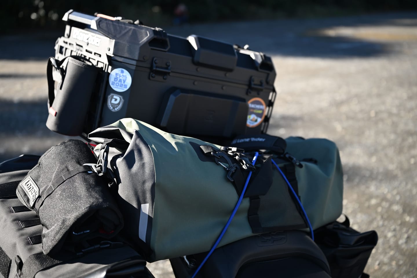 Customer photo review of Explorer Duffel Dry Bag