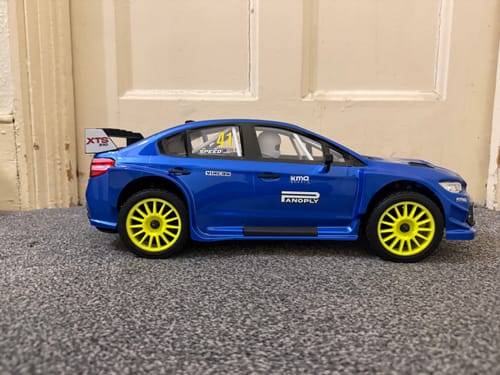Customer photo review of Rlaarlo 1/10 Scale RTR 4WD Carbon Fiber Brushless RC Rally Car | XTS-S10