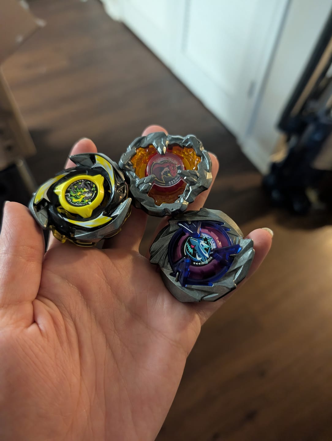 Customer photo review of Beyblade X UX-15 SharkScale Deck Set