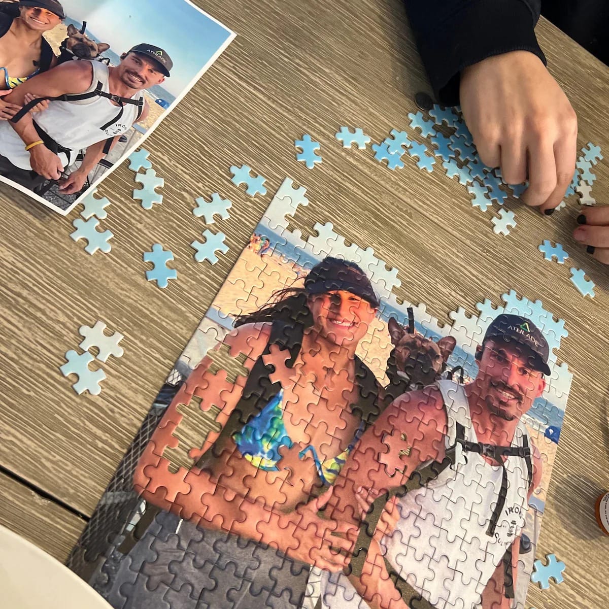 Customer photo review of Custom Photo Puzzle