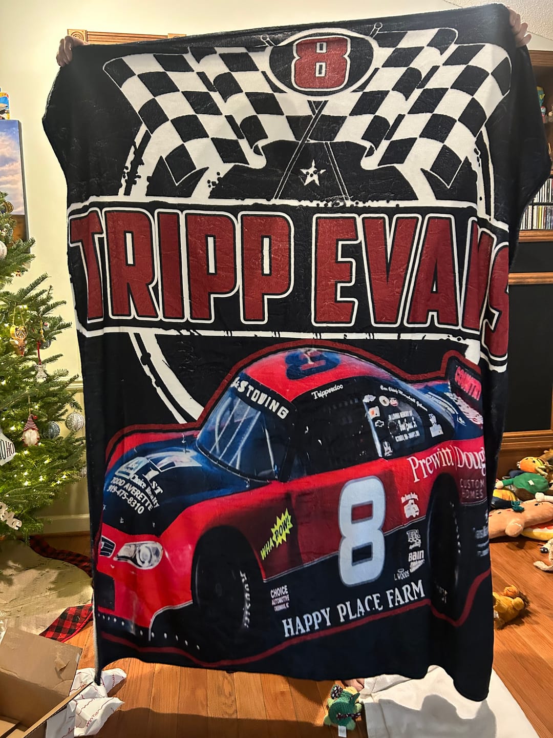 Customer photo review of Custom Late Model Blanket