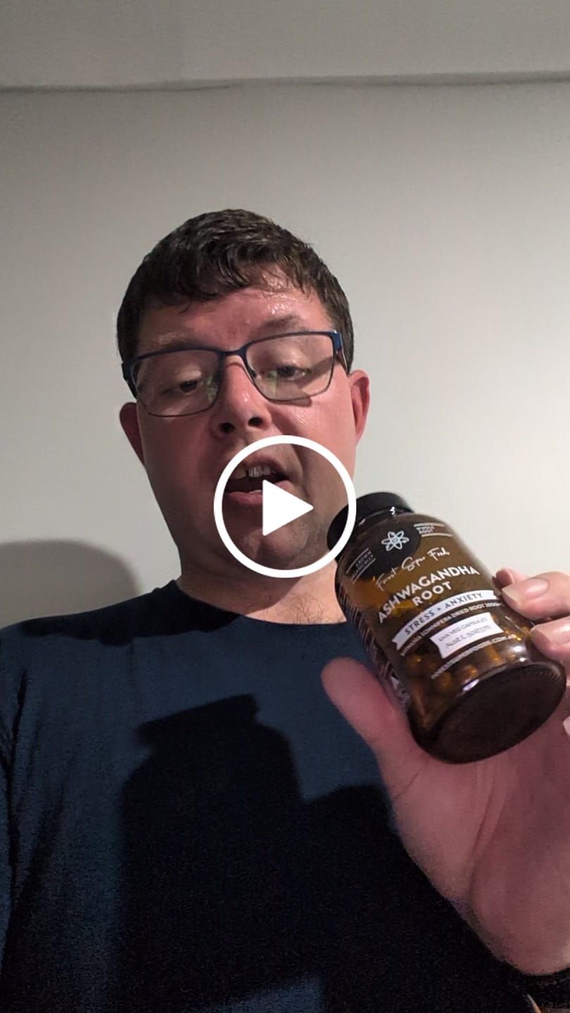 Customer video review of Organic Ashwagandha Capsules
