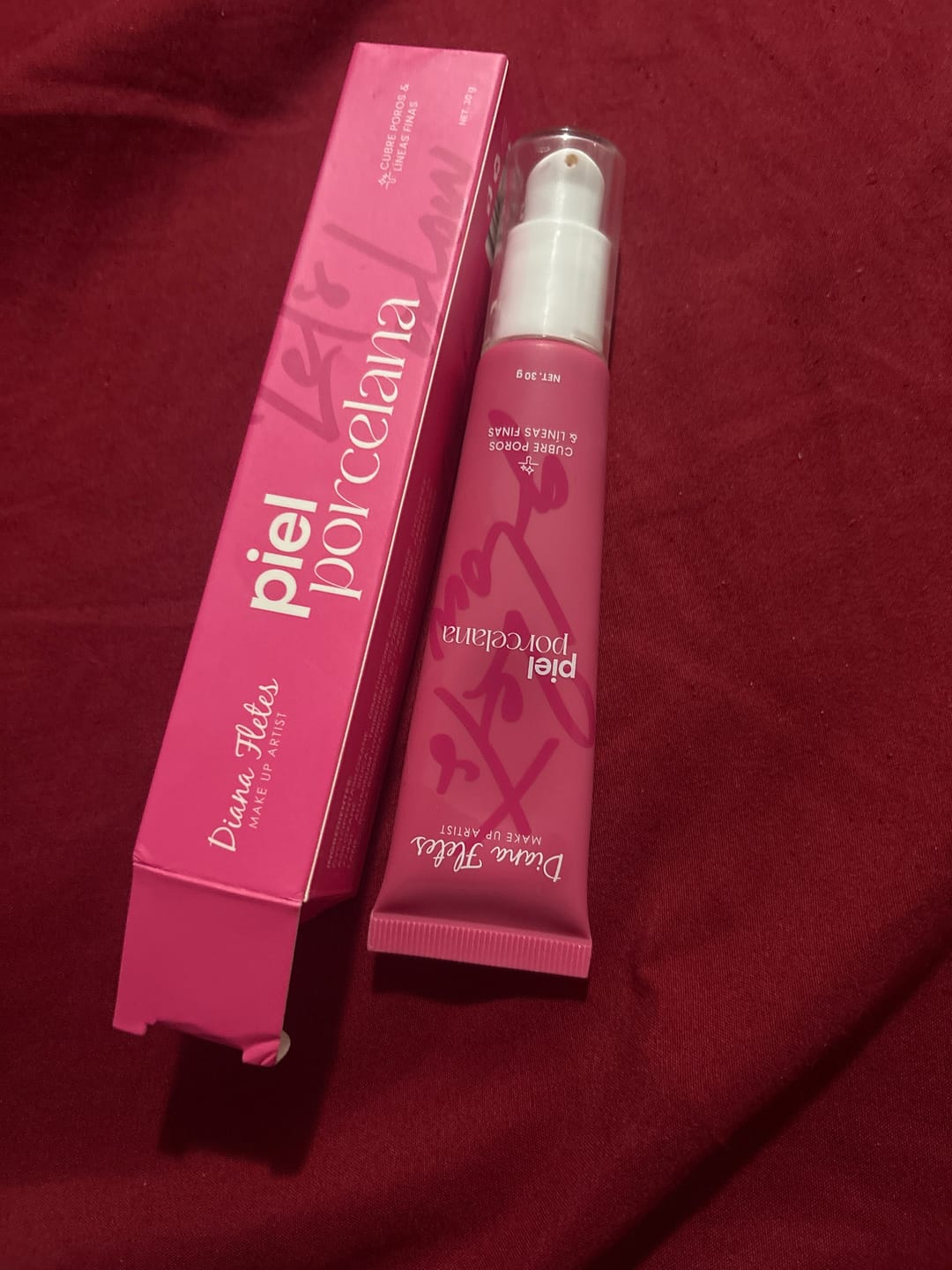 Customer photo review of Primer Piel De Porcelana Diana Fletes