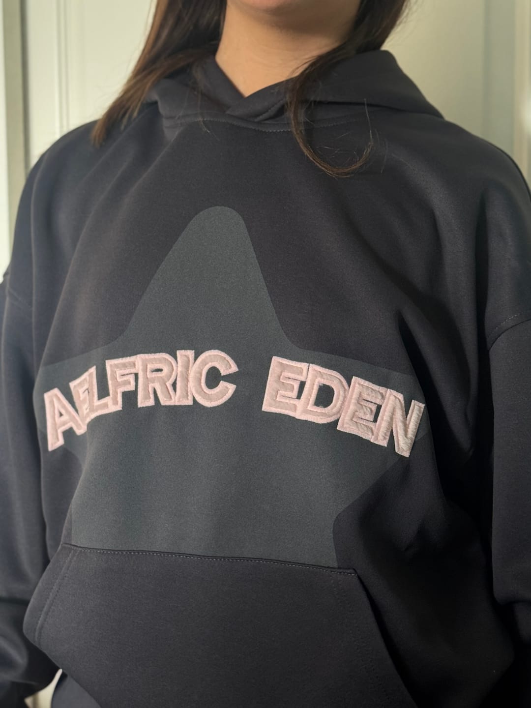 Customer photo review of Aelfric Eden Vintage Embroidery Eden Star V303 Hoodie