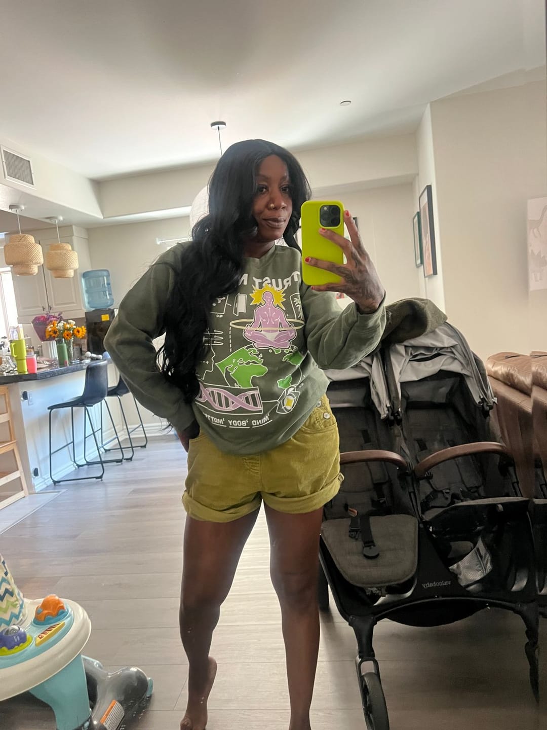 Customer photo review of Trust Nature Sweatshirt