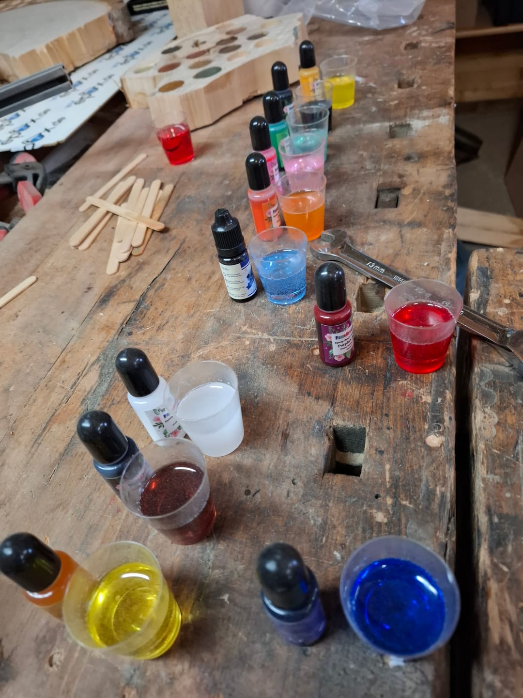 Customer photo review of 10 kg Set Epoxidharz inkl. Härter E45