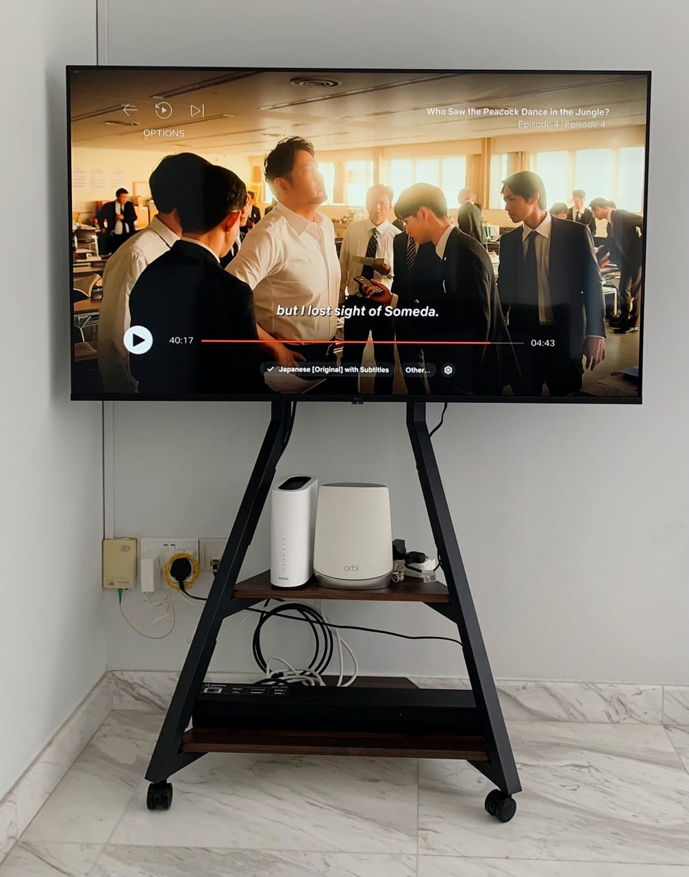 Customer photo review of Eiffel FT65 TV Stand