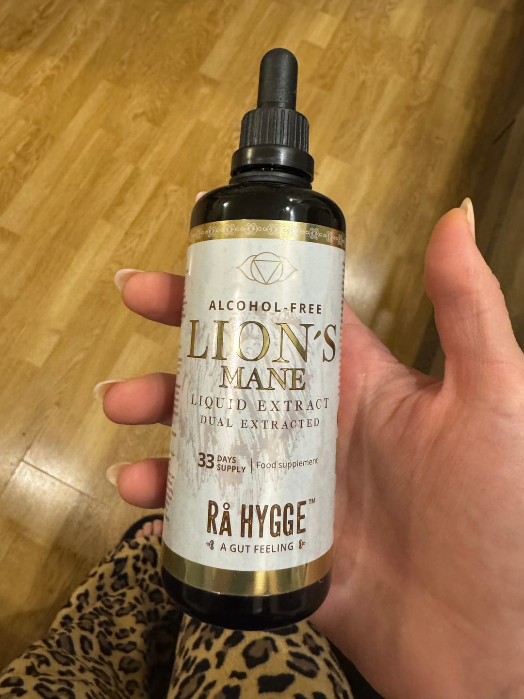 Customer photo review of Alcohol-Free Lion's Mane Liquid Extract 100 ml BIO/ 3.38 fl. oz.