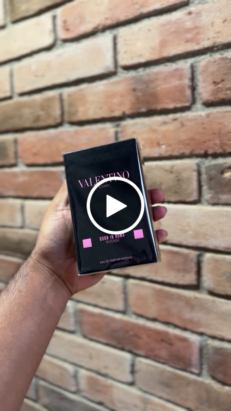 Customer video review of Perfume Valentino Uomo Born in Roma Intense 100ml EDP