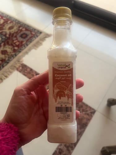 Customer photo review of فيرجينيا زيت جوز هند ربع لتر
