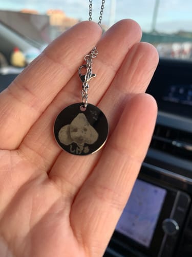 Customer photo review of 本物そっくり♪オリジナルペットチャーム