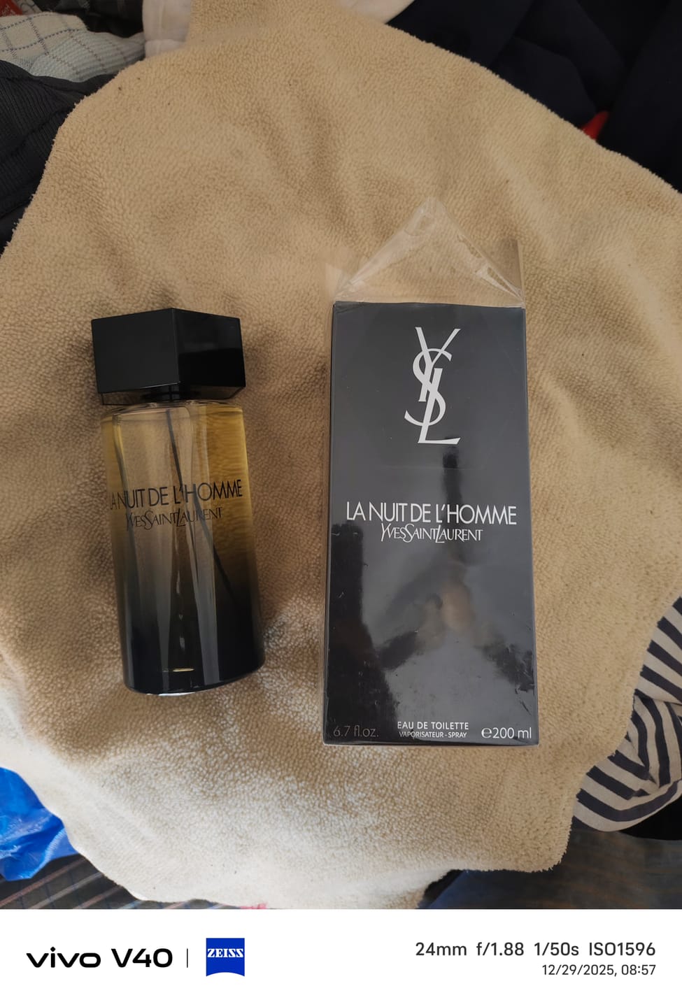Customer photo review of Yves Saint Laurent La Nuit De L'Homme Eau De Toilette
