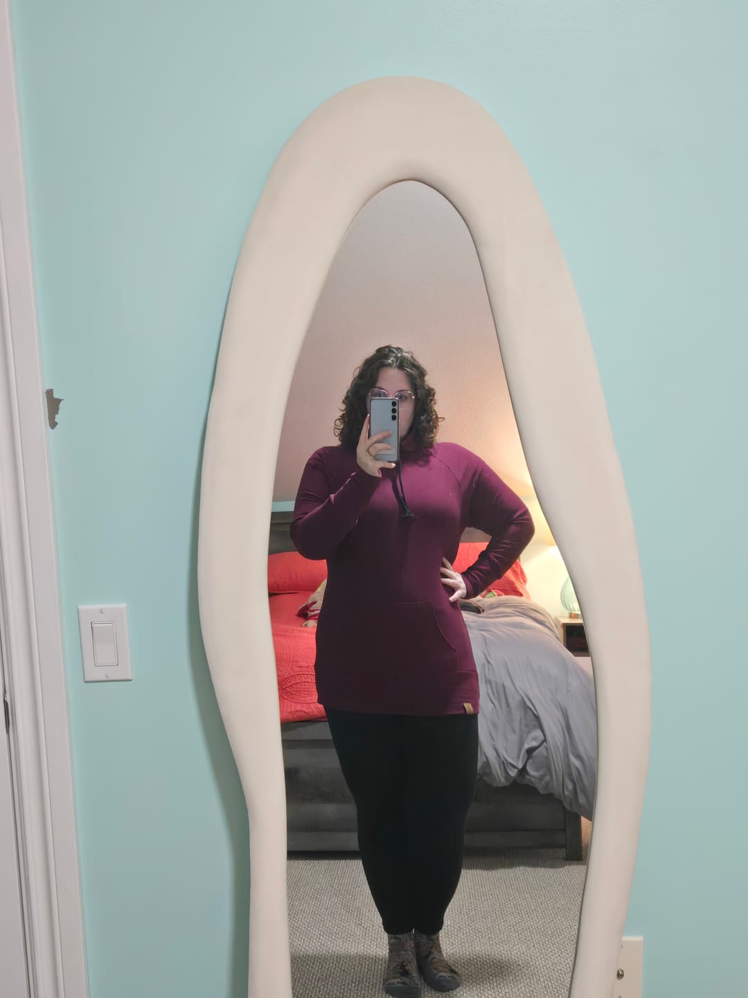 Customer photo review of *Pre-Sale* Cowl Sweatshirt (FLEECE)