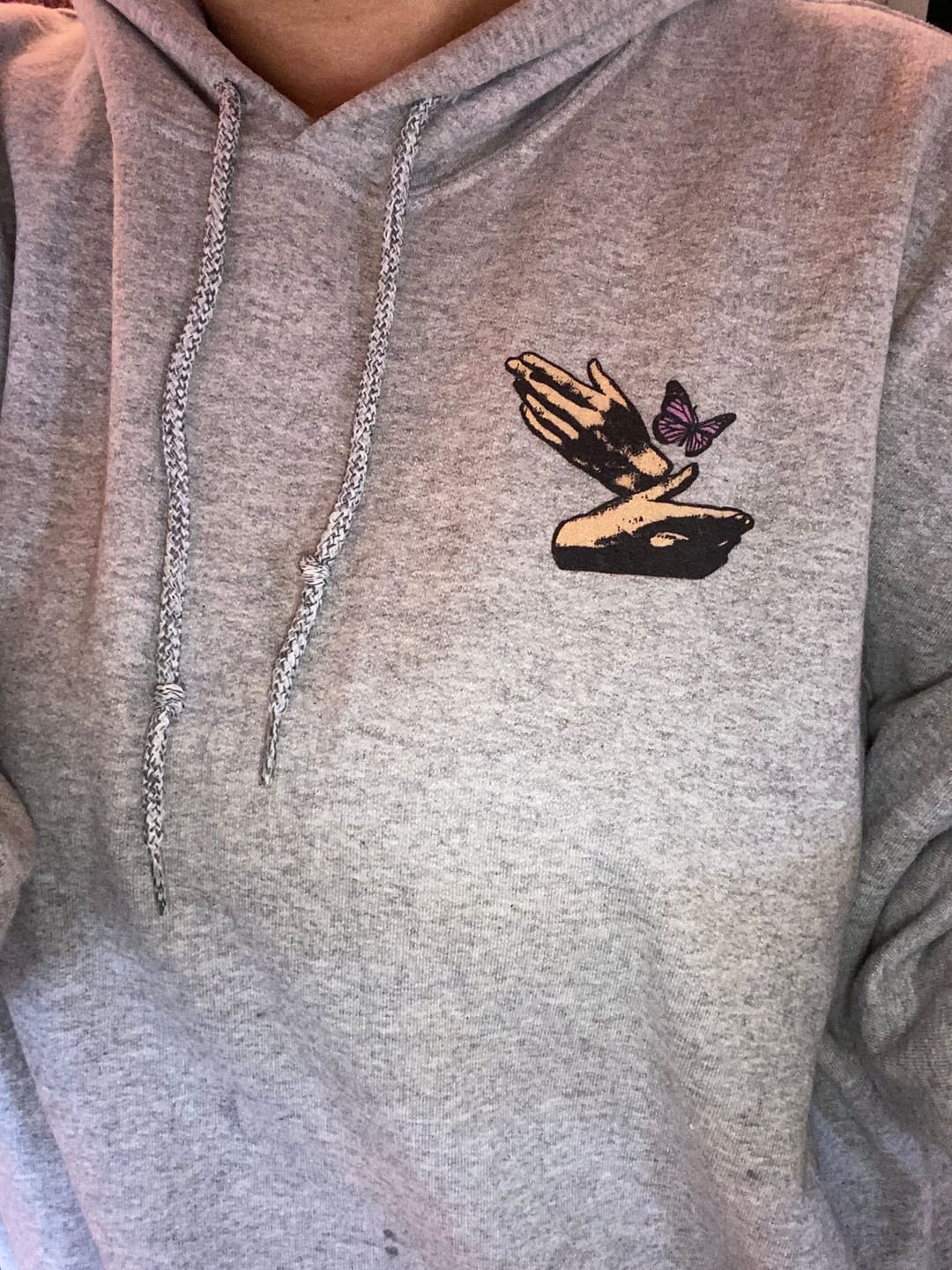 Customer photo review of Be Kind To One Another Hoodie