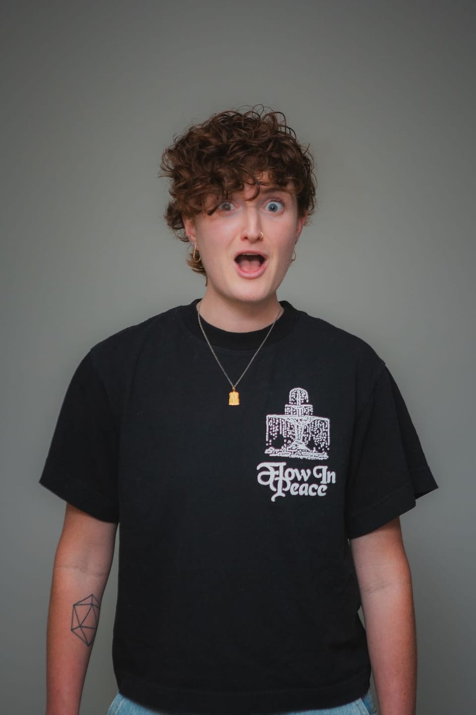 Customer photo review of Embrace The Current Limited Edition Boxy Tee