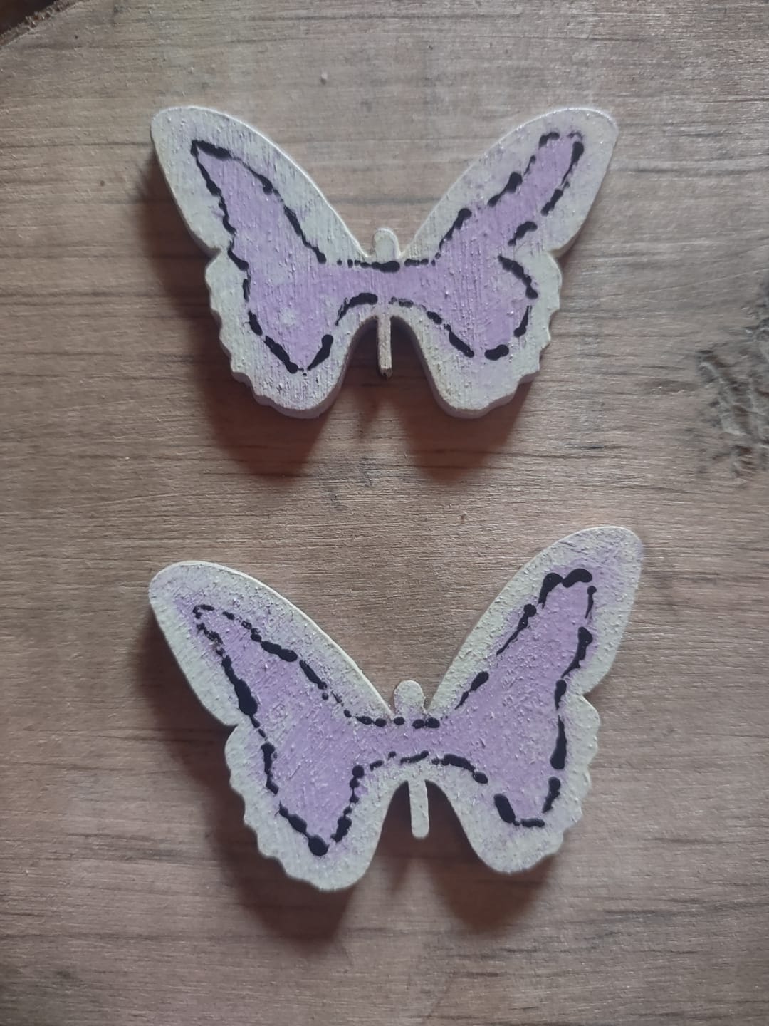 Customer photo review of Unfinished Wood Butterfly Silhouette - Craft- up to 46" DIY