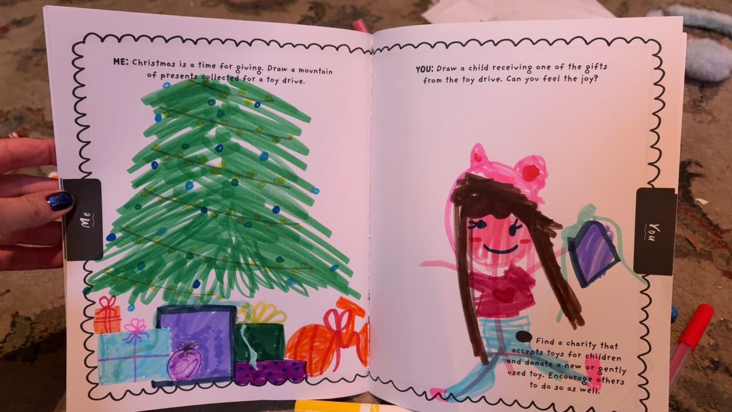Customer photo review of Draw With Me Christmas!